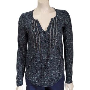 Maison Scotch Animal Print Top Size Petite